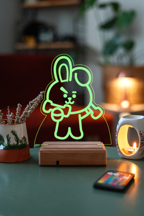 Bt21Cooky Btsjeon-Jungkook Tasarımlı Işık