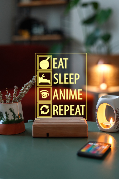 Eat-Sleep-Anime Ledli Lamba