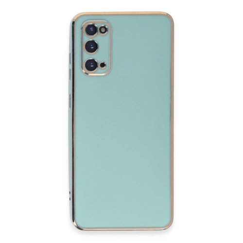 Samsung Galaxy S20 Kılıf Volet Silikon - Açık Yeşil