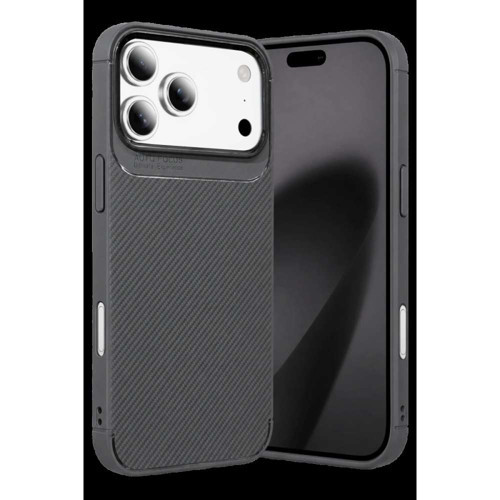 İphone 18 Pro Auto Focus Karbon Kapak - Gri