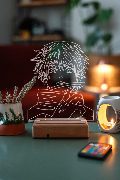 Jujutsu Kaisen Satoru Gojo 16 Renk Gece Lambası