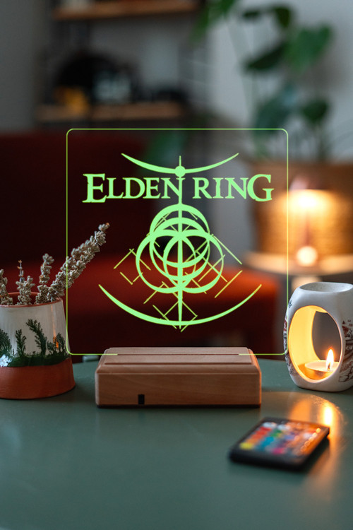 Elden Ring Hediyelik Rgb Kumandalı Masa Lambası