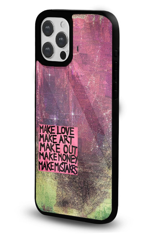 İphone 14 Pro Uyumlu Desenli Parlak Tasarım Telefon Kılıfı