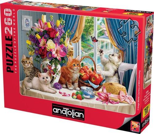 260 Parça XL Puzzle - Enerjik Kediler 3336