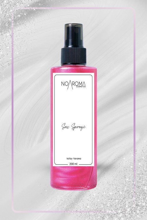 200 Ml Saç Spreyi Pour Homme Kadın Parfüm Kokulu - Işıltılı