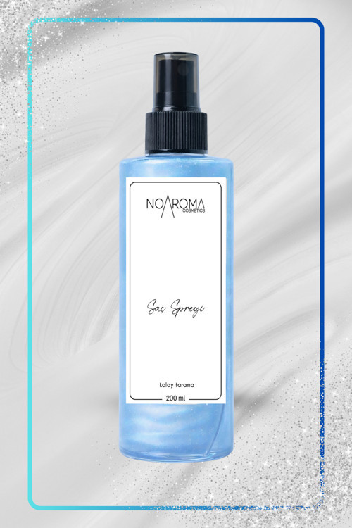 200 Ml Saç Spreyi Wanted Erkek Parfüm Kokulu - Işıltılı