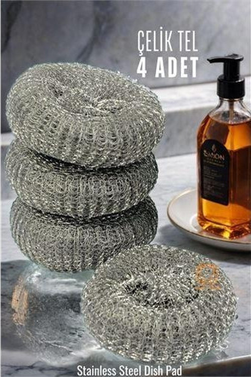 Çelik Bulaşık Teli 4 ADET 715602