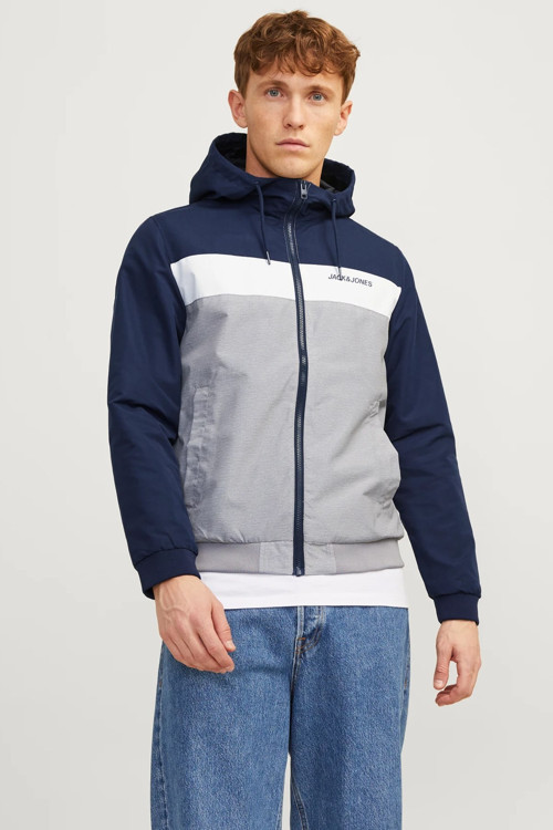 Jack & Jones Jjerush Hood Bomber Erkek Mont