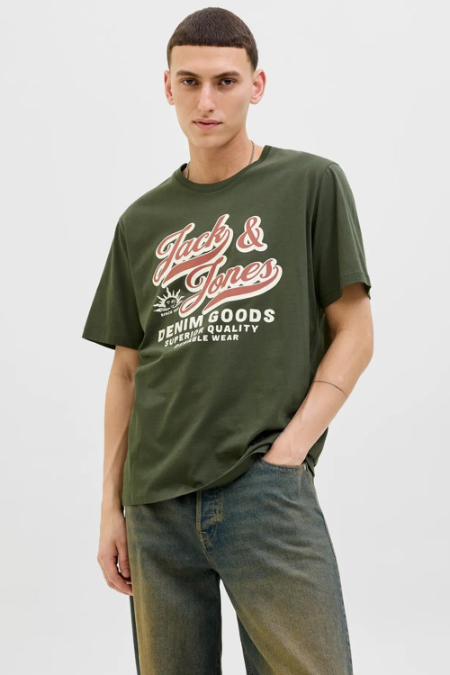 Jack & Jones Jjelogo Erkek Tişört
