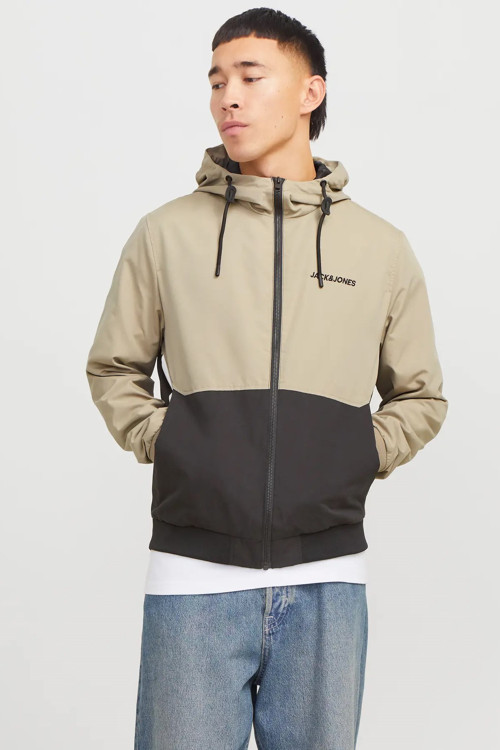Jack & Jones Jjerush Hood Bomber Erkek Mont