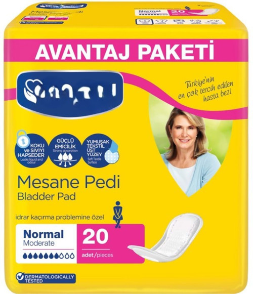 Mesane Pedi Avantaj Paketi M Beden 20 Adet