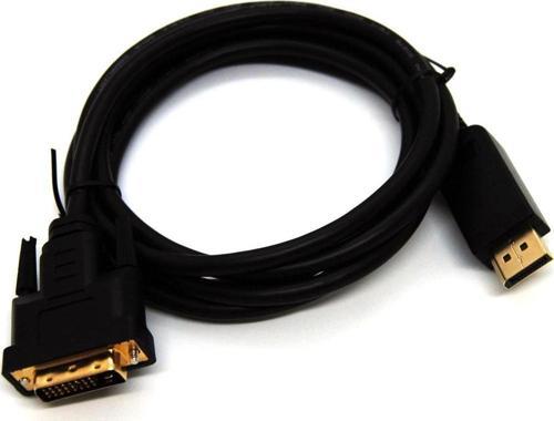 Bc-Dsp-Dp-Dvı-02 Displayport (Dp) & Dvı Kablosu Dp Erkek & Dvı Erkek 1080P Altın Kaplama 2 Metr