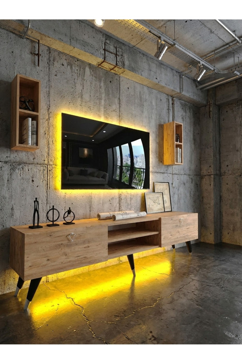 Karnaval Ledli Tv Ünitesi - Çam - P8006-6