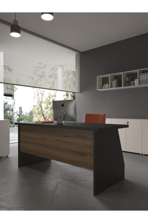Karnaval Ofis Masası - OFİS-2-4-2-160X60 Antrasit - Ceviz