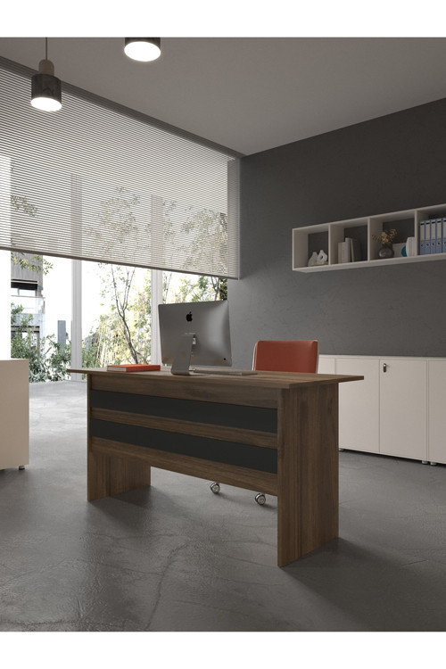 Karnaval Ofis Masası - OFİS-1-2-4-180X90 Beyaz - Antrasit