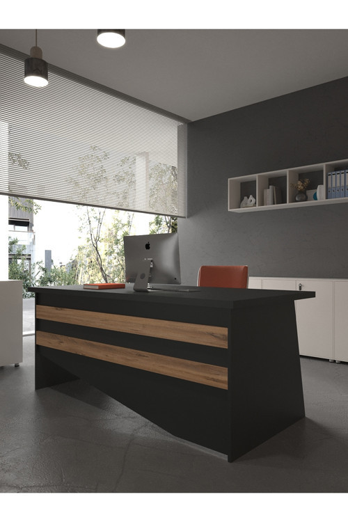Karnaval Ofis Masası - OFİS-6-4-6-140X90 Beyaz - Çam