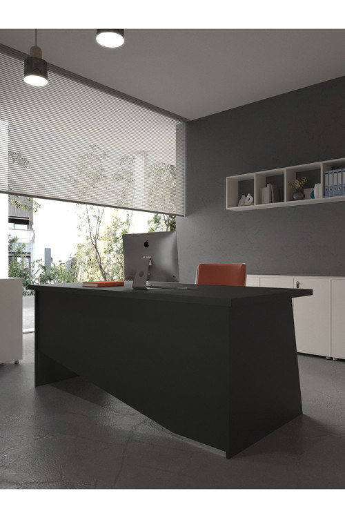 Karnaval Ofis Masası - OFİS-7-4-4-160X75 Beyaz - Antrasit