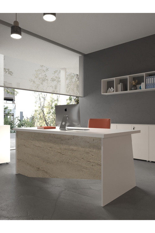 Karnaval Ofis Masası - OFİS-5-1-8-120X75 Beyaz - Travelter