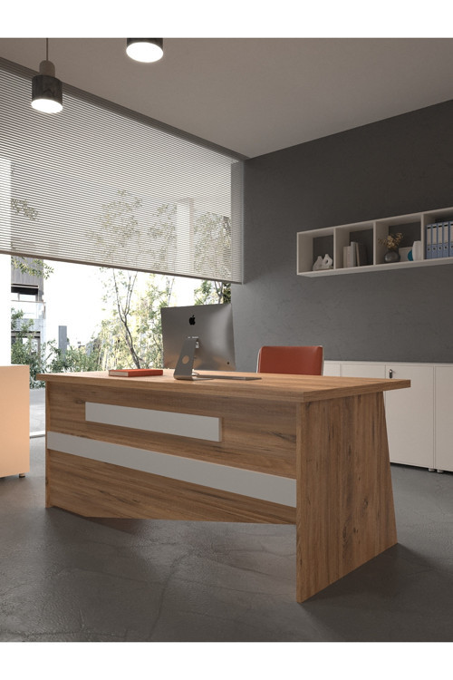 Karnaval Ofis Masası - OFİS-9-6-1-140X90 Beyaz - Beyaz
