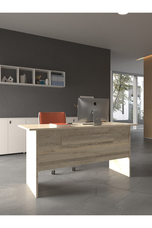 Karnaval Ofis Masası - OFİS-8-8-8-120X75 Beyaz - Travelter
