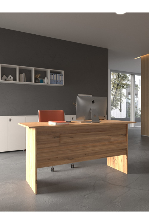 Karnaval Ofis Masası - OFİS-8-6-6-120X60 Beyaz - Çam
