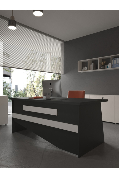 Karnaval Ofis Masası - OFİS-10-4-1-140X75 Beyaz - Beyaz