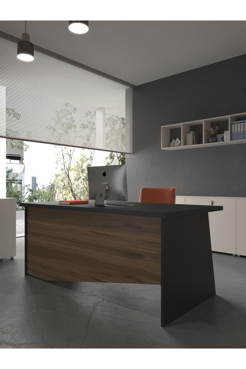 Karnaval Ofis Masası - OFİS-5-4-2-160X90 Beyaz - Ceviz