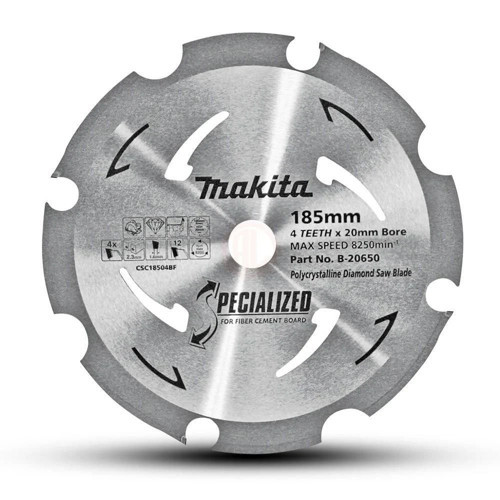 FİBERCEMENT KESİM DAİRE TESTERE 185x4 DİŞ MAAB20650