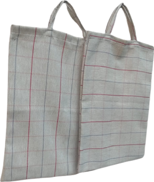 PAZAR ÇANTA 18555 2Ad Döşeme Kumaş Renkli Desenli 40 kg Taşıma Kapasite El Yapı