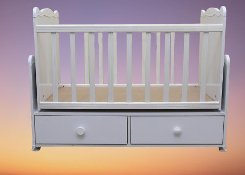 Beşik 17894 Bebek Sallanır Ahşap Sağlığa zara içermez 1sınf Suntalem El yapım