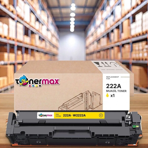 HP LaserJet Pro 3303 W2222A Sarı Muadil Toner Çipli 1.200 Sayfa