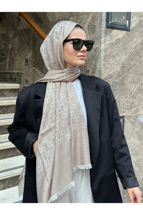 İthal Yün İpek Şal