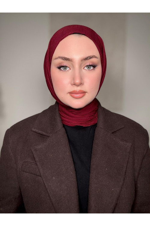 Dubai Şal - Bordo