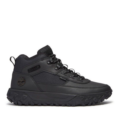 Green Stride Motion 6 Mid Lace Up Erkek Siyah Bot
