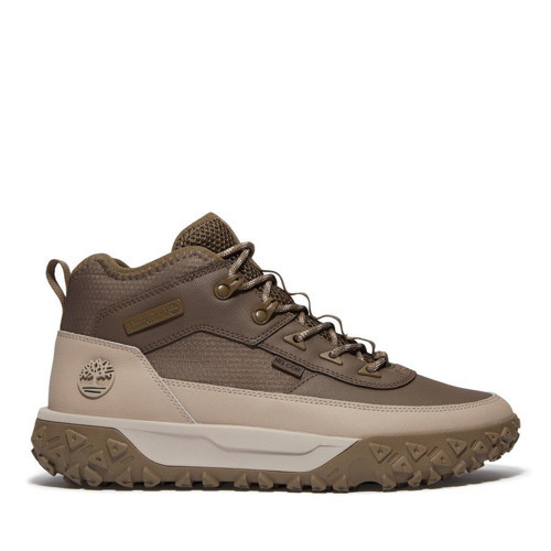 Green Stride Motion 6 Mid Lace Up Erkek Bej Bot