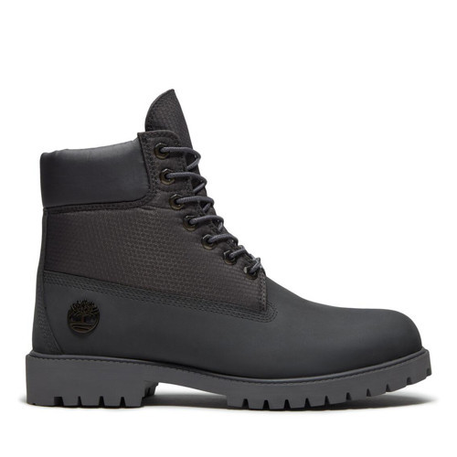 Premium 6 Inch Lace Up Waterproof Erkek Gri Bot
