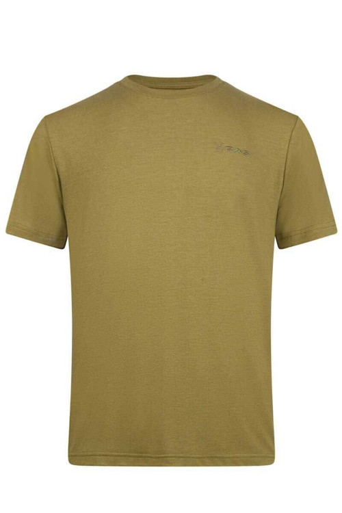 Viloft Sıfır Yaka Yeşil Erkek T-Shirt