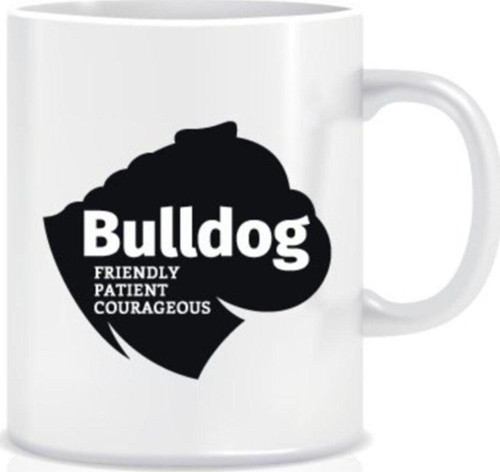 Bulldog Silüet Tasarım Kupa