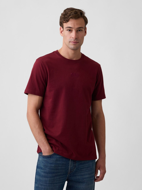 V-FRCH MINI LOGO TEE ERKEK BORDO TİŞÖRT 799323015