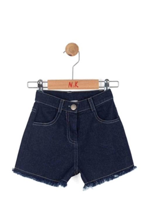 NK Petite Şort 51716 Açık Mavi 3-4 Yaş