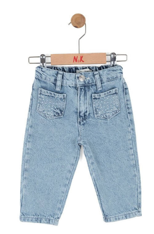 NK Petite Pantolon 51726 Açık Mavi 12-18 Ay