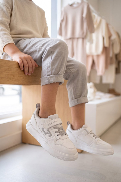 Elit 26YASARM2404 Filet Erkek Çocuk Klasik Sneaker Beyaz