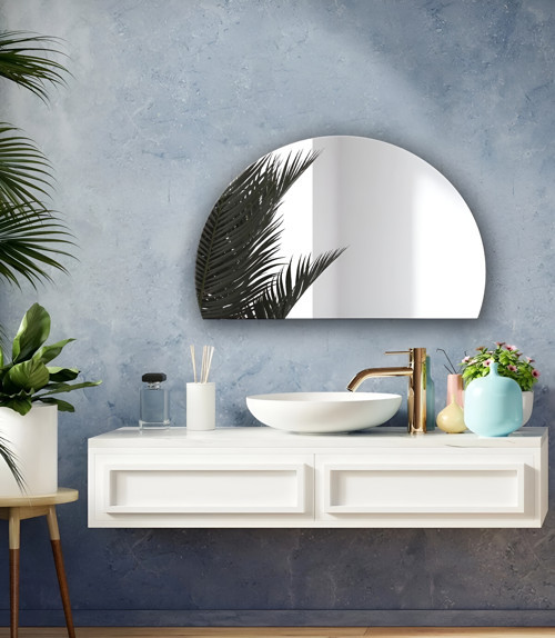 70 cm x 35 cm 4 mm D Ayna ( Gerçek Gümüş Ayna ) 1 ADET