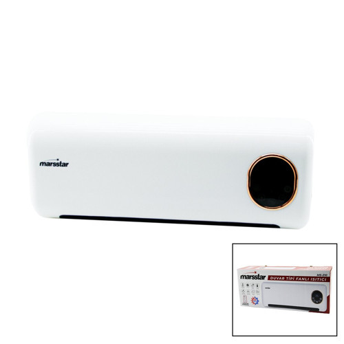 KUMANDALI DUVAR TİPİ FANLI ISITICI SOĞUK - SICAK LED KONTROL EKRANI 2000W MS-210 MS-400 (4604)