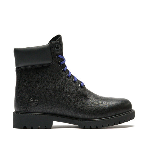Premium 6 Inch Lace Up Waterproof Erkek Siyah Bot