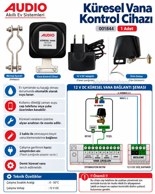 AUDIO KÜRESEL VANA KONTROL CİHAZI