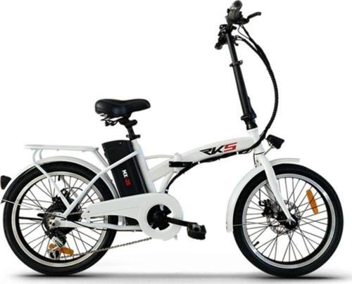 Mx25 Katlanabilir Elektrikli Bisiklet Beyaz