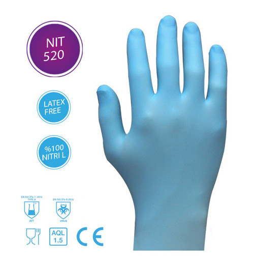 NIT 520 Tek Kullanımlık Eldiven (100 lü)