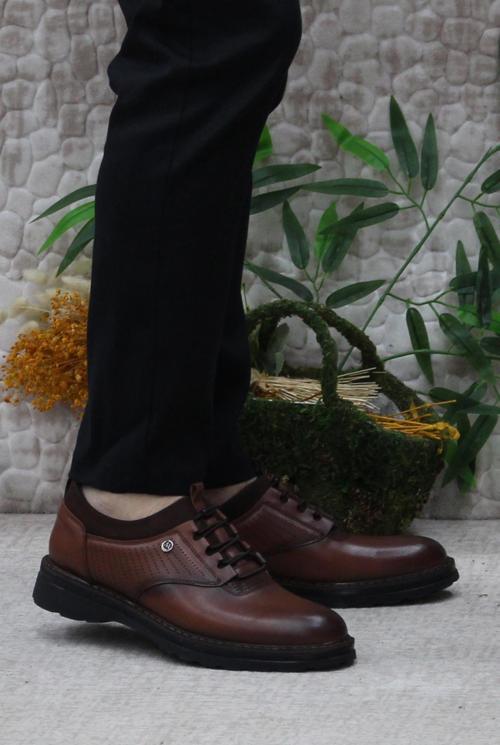 185 Taba Marrka Hakiki Deri Erkek Ayakkabı