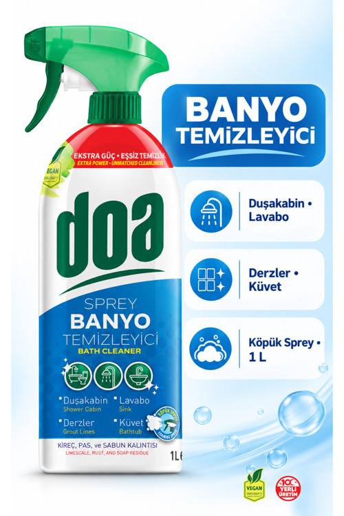 Banyo Temızleyıcı Sprey / 1000 Ml